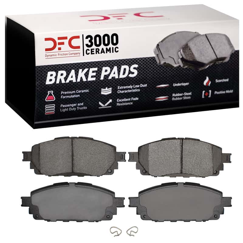 DFC — DFC 16-25 Toyota Hilux (Mexico) Front 3000 Semi-Metallic Brake Pads
DFC Brake Pad Set - view 1