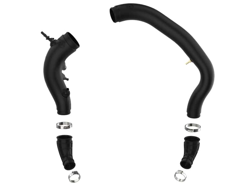 aFe — aFe 15-16 Ford F150 V6 3.5L Turbo Inlet Pipes - Black
Turbo Inlet - view 2
