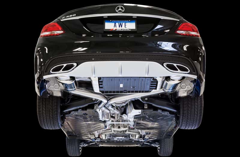 AWE Tuning — AWE Tuning Mercedes-Benz W205 C450 AMG / C400 Touring Edition Exhaust
Touring Exhaust - view 2