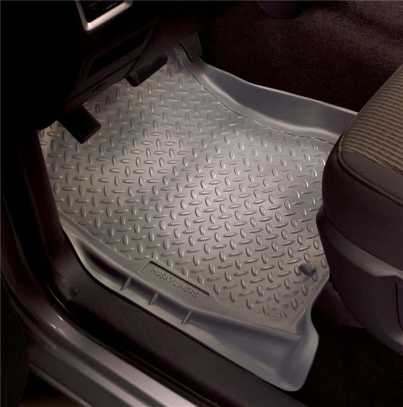 Husky Liners — Husky Liners 98-01 Dodge Ram 1500/2500 Club Cab Classic Style 2nd Row Black Floor Liner - view 2