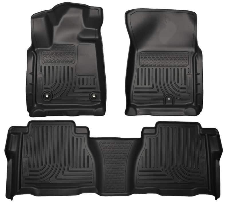 Husky Liners — Husky Liners 12-13 Toyota Tundra Weatherbeater Black Front & 2nd Seat Floor Liners
Floor Liners - view 1