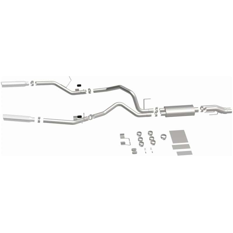 Magnaflow — MagnaFlow 11 Ford F-150 3.7L/5.0L/6.2L SS Catback Exhaust Dual Split Rear Exit w/ 3.5in SS Tips
Cat-Back - view 30