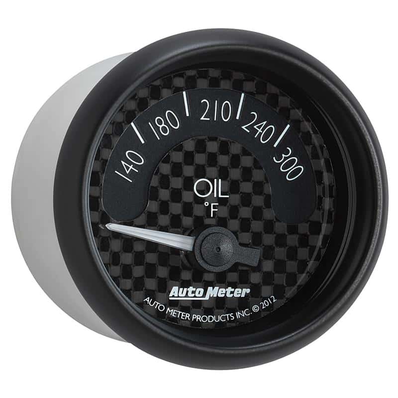 AutoMeter — Autometer GT Series 52mm Short Sweep Electronic 140-300 Deg F Oil Temperature
2-1/16" OIL TEMP, 14 - view 6