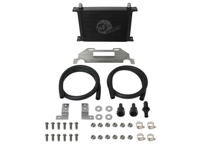 aFe — aFe Bladerunner Auto. Transmission Oil Cooler Kit 99-13 Chevrolet Silverado 1500
Trans Cooler Kit - view 2