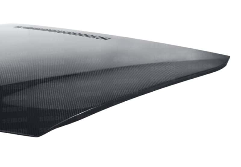 Seibon — Seibon 02-05 BMW 3 Series 4dr E46 (Manuf Date 7/02-7/06 Models Only) OEM-Style Carbon Fiber Hood - view 4