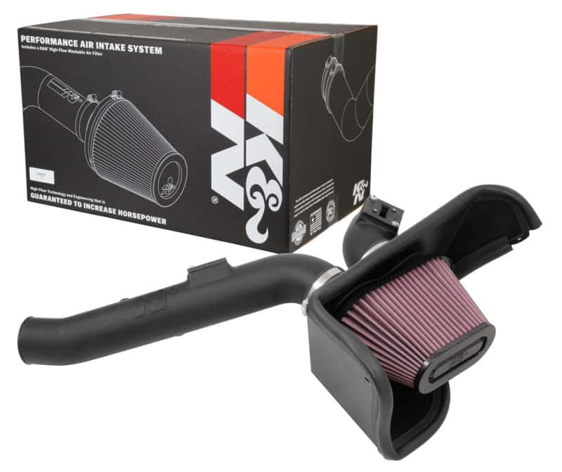 K&N Engineering — K&N 16-17 Cadillac ATS-V 3.6L V6 Twin Turbo Performance Intake Kit
Air Intake System - view 6