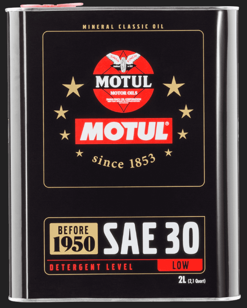Motul — Motul Classic SAE 30 Oil - 6x2L - view 2