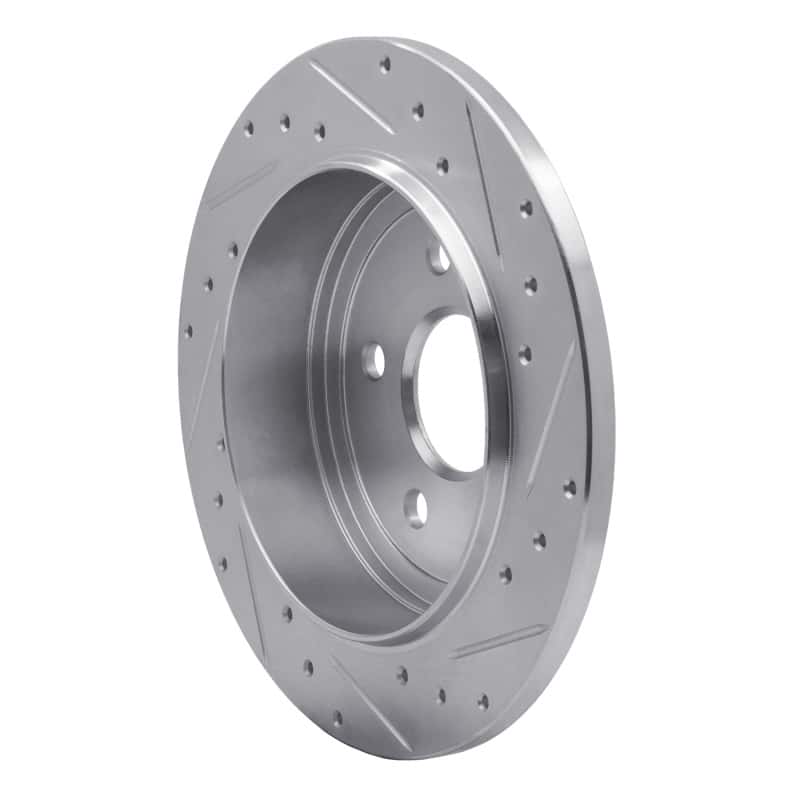R1 Concepts — R1 05-10 Jeep Commander Rear Left Drilled & Slotted Silver Brake Rotor
R1 Brake Rotor Drill - view 4