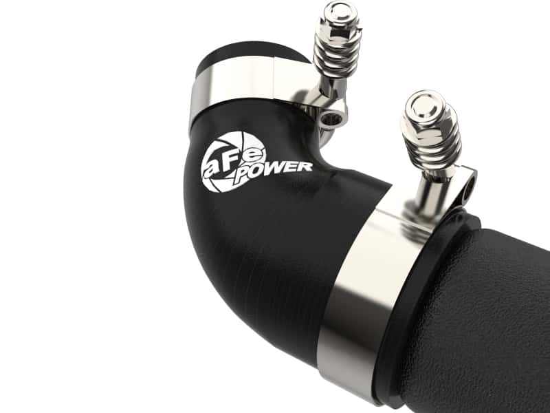 aFe — aFe Kia Stinger 18-22 V6-3.3L (tt) BladeRunner Hot Charge Pipe- Black
Hot Charge Pipe - view 6