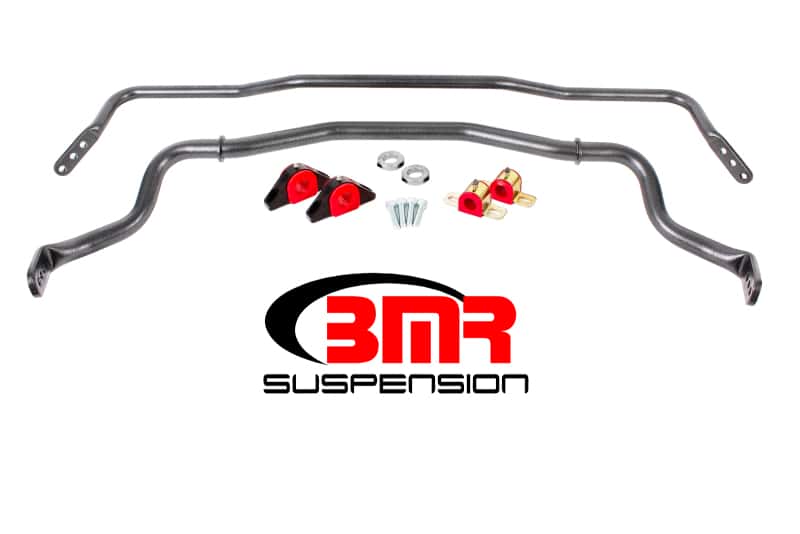 BMR Suspension — BMR 15-17 S550 Mustang Front & Rear Sway Bar Kit w/ Bushings - Black Hammertone
Sway Bar Kit - view 1