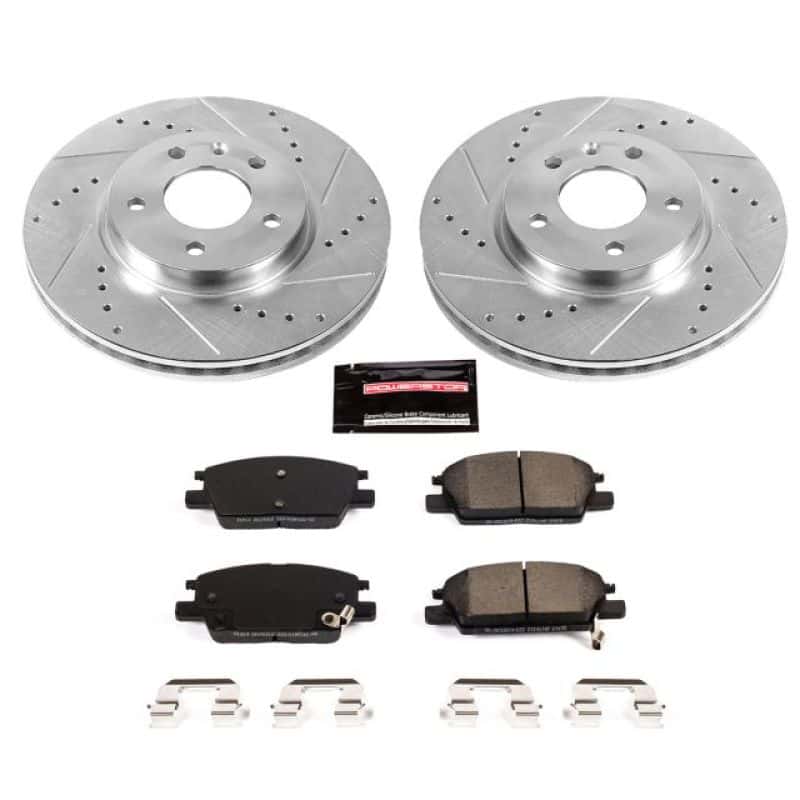 PowerStop — Power Stop 18-19 Buick LaCrosse Front Z23 Evolution Sport Brake Kit - view 1