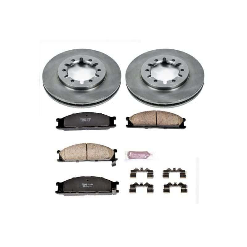 PowerStop — Power Stop 99-04 Nissan Frontier Front Autospecialty Brake Kit - view 1