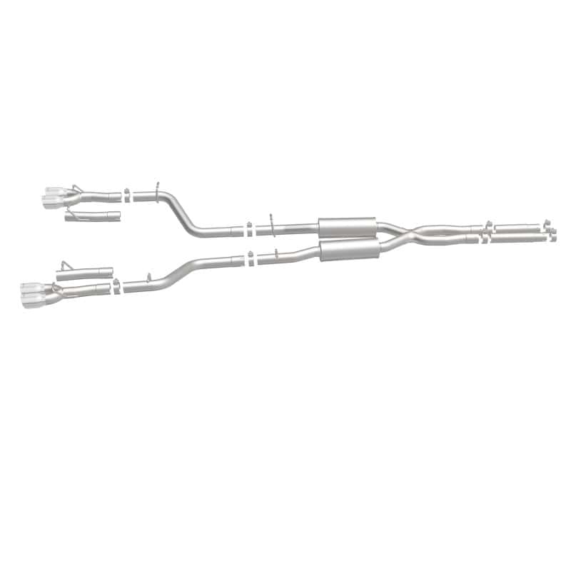 Magnaflow — MagnaFlow Cat-Back, SS, 2.5in, Quad Split Rear 3.5in Tip 2015 Dodge Challenger 3.6L V6
Cat-Back - view 7