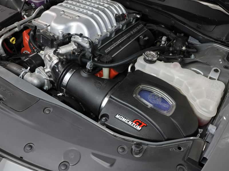 aFe — aFe Momentum GT 17-18 Dodge Charger/Challenger SRT Hellcat CAI(w/ Pro 5R Media Filter)
Momentum GT Intake - view 8