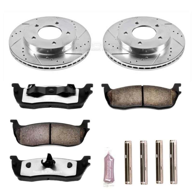 PowerStop — Power Stop 97-03 Ford F-150 Front Z36 Truck & Tow Brake Kit - view 1