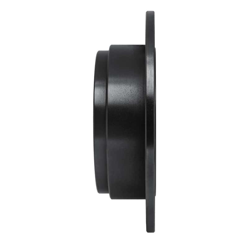 R1 Concepts — R1 90-92 Infiniti M30 Rear Right Drilled & Slotted Black Brake Rotor
R1 Brake Rotor Drill - view 3