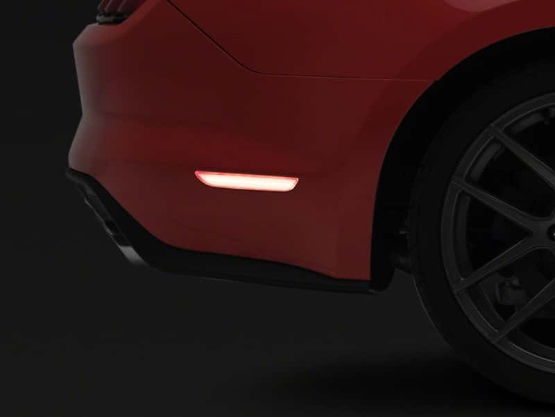 Raxiom — Raxiom 15-23 Ford Mustang Axial Series LED Side Marker Lights Rear- Clear
Lights - view 1