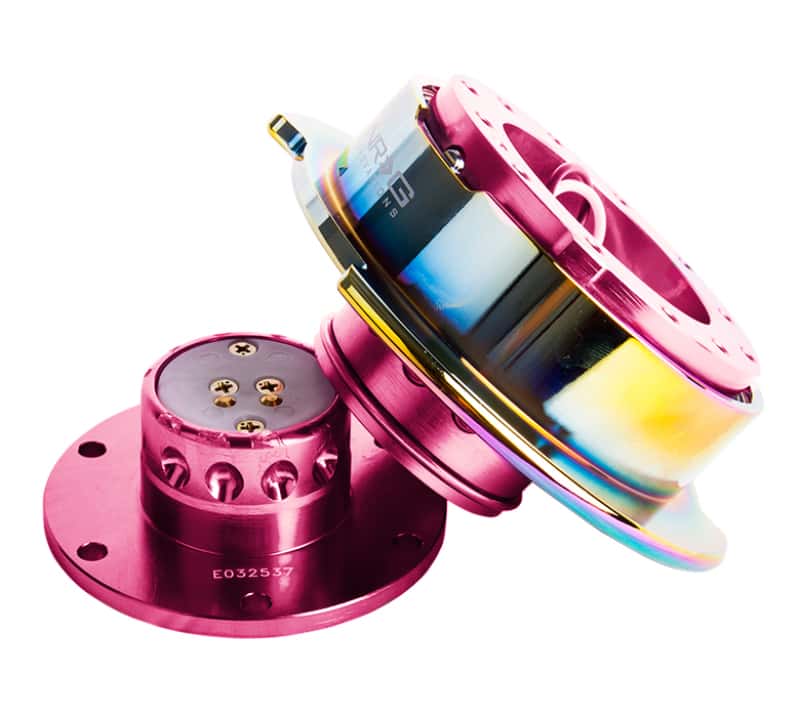 NRG — NRG Quick Release Gen 2.5 - Pink Body / Neochrome Ring - view 2