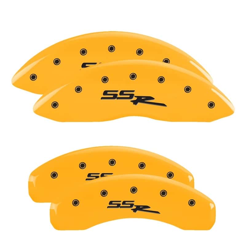 MGP — MGP 4 Caliper Covers Engraved Front & Rear Ssr Yellow Finish Black Char 2003 GMC Sierra 1500
Caliper Covers - view 1
