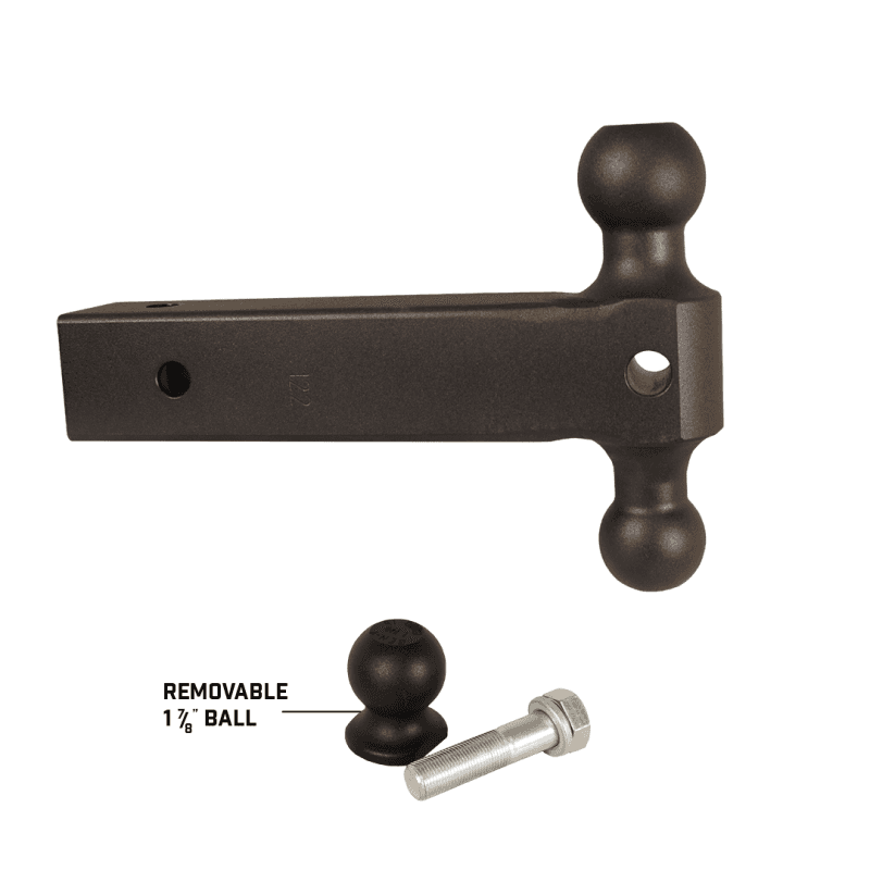 GEN-Y Hitch — Gen-Y 2.5in Shank 21K Extended Dual-Ball Mount 12in length
Dual-Ball Mount - view 2