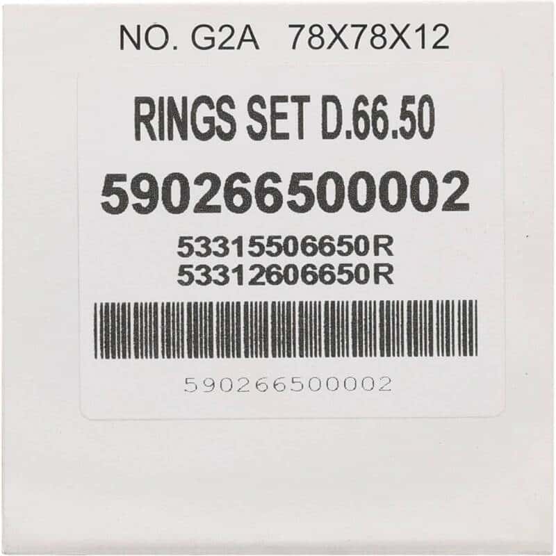 Vertex Pistons — Vertex Pistons 87-06 YFZ 350 Banshee Piston Ring - 66.500mm - view 3