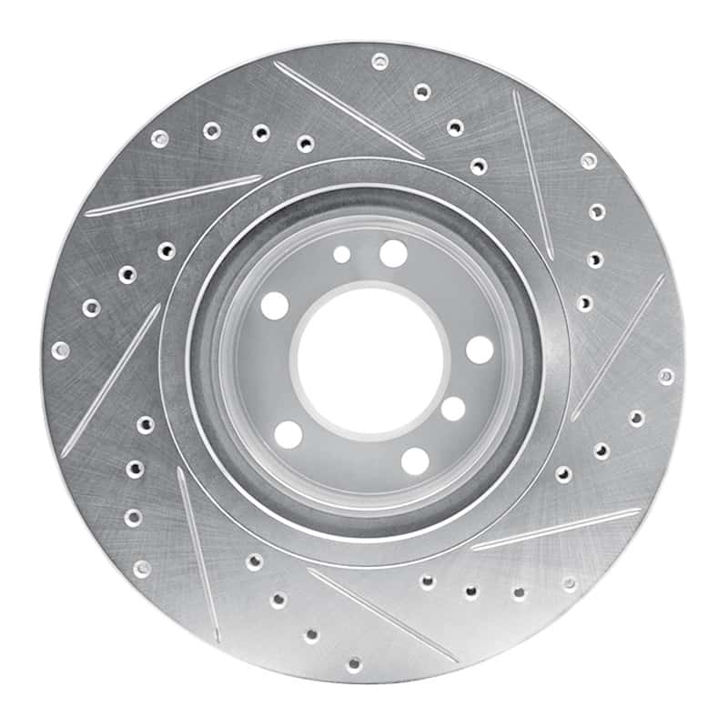 R1 Concepts — R1 93-97 BMW 850CI Front Left Drilled & Slotted Silver Brake Rotor
R1 Brake Rotor Drill - view 5