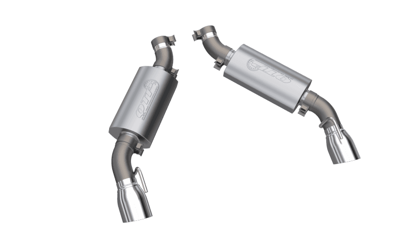 QTP — 2016-2024 Chevrolet Camaro SS 6.2L QTP AR3 Dual Tip Axle Back - view 1