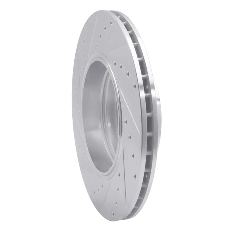 R1 Concepts — R1 05-08 BMW 750LI Rear Right Drilled & Slotted Silver Brake Rotor
R1 Brake Rotor Drill - view 4