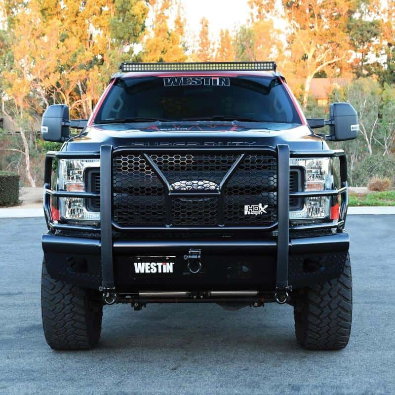 Westin — Westin/HDX Bandit 17-19 Ford F-250 / F-350 Front Bumper - Textured Black
Bumper- Front
Bumper-Front - view 4