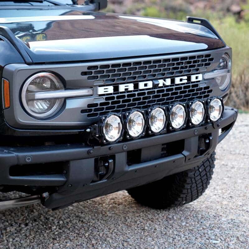 KC HiLiTES — KC HiLiTES 21+ Ford Bronco 39in. Gravity LED Pro6 Light Bar Kit Front Bumper - view 19