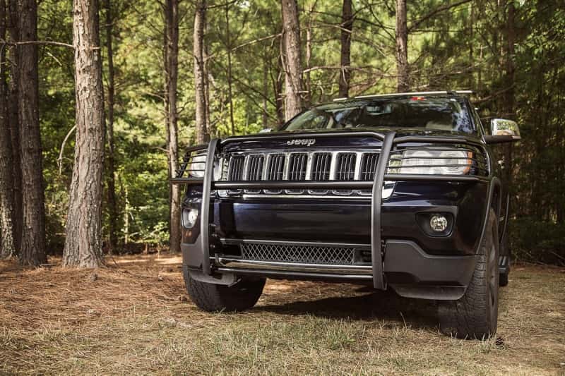 Rugged Ridge — Rugged Ridge Grille Guard Black 11-18 Jeep Grand Cherokee WK
OFFROAD_BUMPERS - view 5