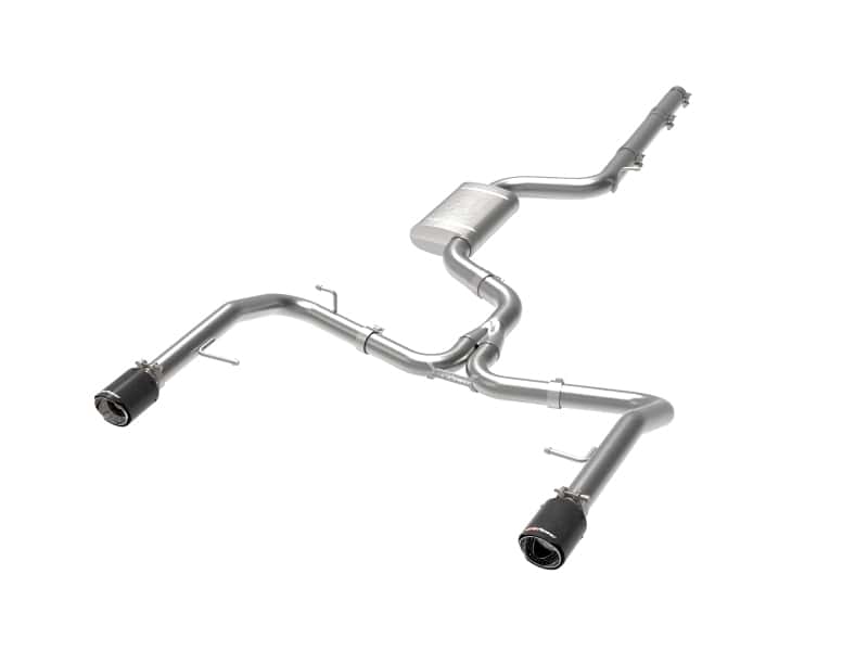 aFe — aFe 19-21 VW Jetta GLI (MKVII) L4-2.0L (t) MACH Force-Xp 304 SS Cat-Back Exhaust System Carbon Tips
Cat-Back Exhaust - view 1