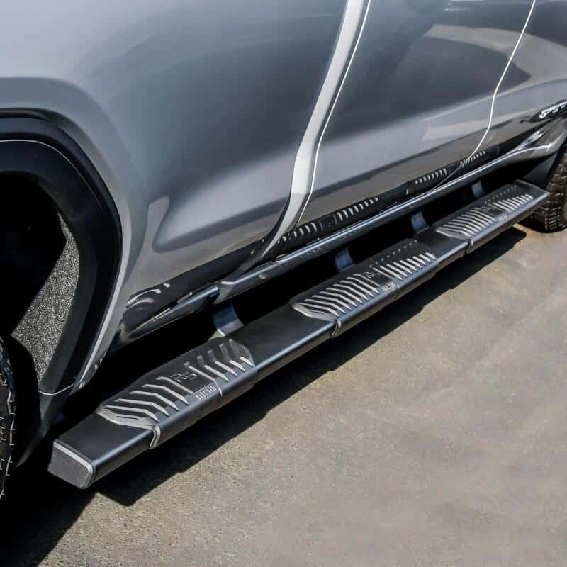 Westin — Westin 2019 Chevrolet Silverado/Sierra 1500 Crew Cab (6.5ft) R5 Modular Nerf Step Bars - Black
Nerf/StepBarWTW - view 7