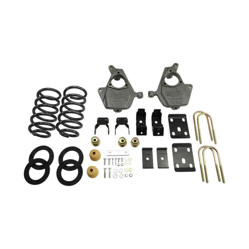 Belltech — Belltech LOWERING KIT 14 Chev/GM Silverado/Sierra Std Cab 2WD 3in or 4in Front/7in Rear w/o Shocks
LOWERING KIT - view 3