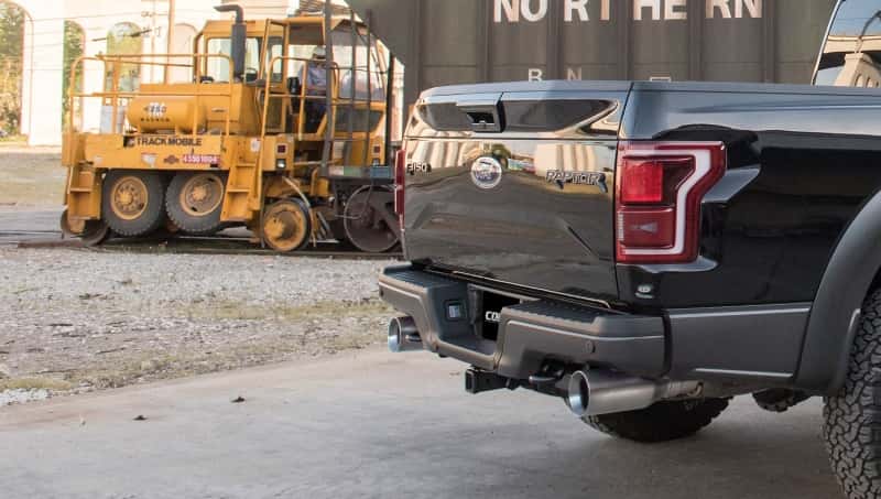 CORSA Performance — Corsa 2017-2020 Ford F-150 Raptor 3in Inlet / 5in Outlet Satin Polished Tip Kit (For Corsa Exh Only)
Exhaust - view 7