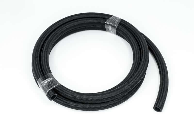 DeatschWerks — DeatschWerks 10AN Black Nylon Braided CPE Hose 10 Feet - view 2