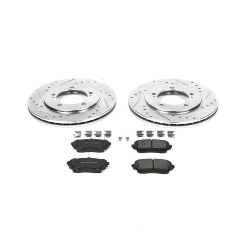 PowerStop — Power Stop 04-06 Suzuki XL-7 Front Z23 Evolution Sport Brake Kit - view 1