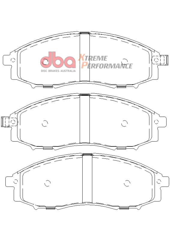 DBA — DBA 00-04 Nissan Xterra XP650 Front Brake Pads
Brake Pad - view 1
