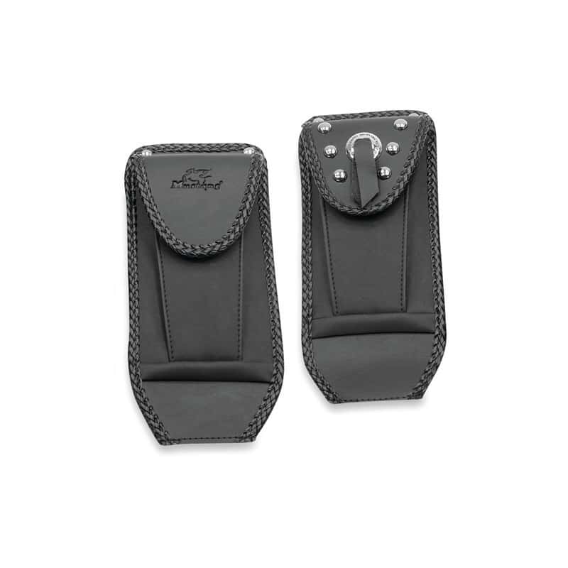 Mustang Motorcycle — Mustang 00-21 Harley Softail Tank Bib - Black - view 1