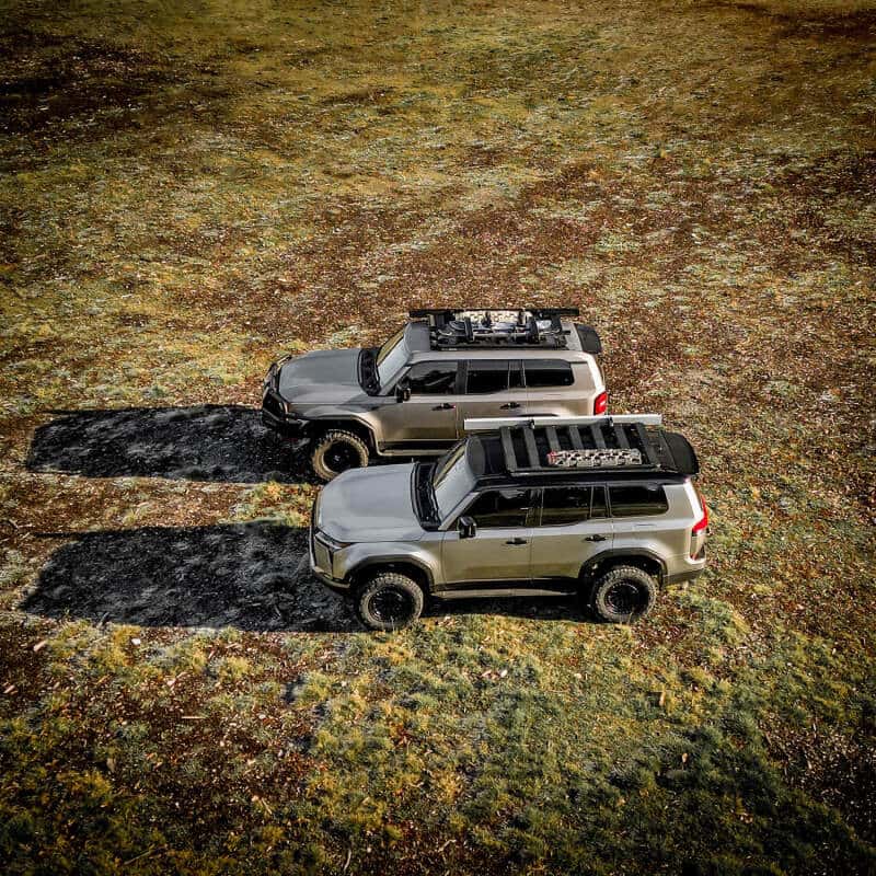 ARB — ARB BASE Rack Mount Kit and Deflector for 24+ Land Cruiser Prado 250
BASE Rack Mount - view 5