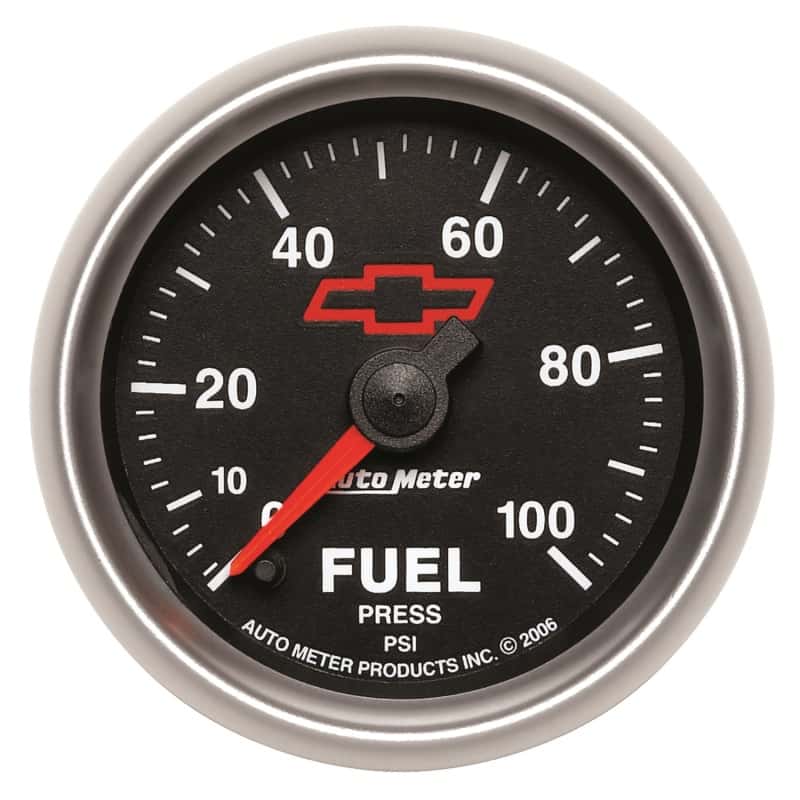 AutoMeter — Autometer Sport-Comp II GM 52mm 0-100 PSI Full Sweep Electronic Fuel Pressure Gauge
2-1/16" FUEL PRESS, - view 1