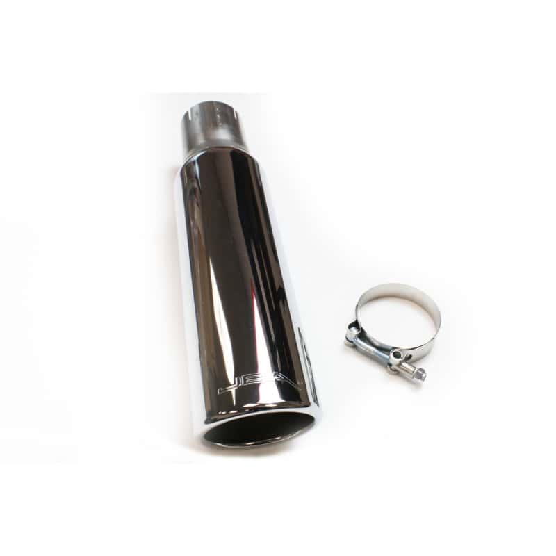 JBA — JBA 2.5in x 3.5in x 15in Polished Chrome Tip - Clamp On
Chrome Tip - view 2