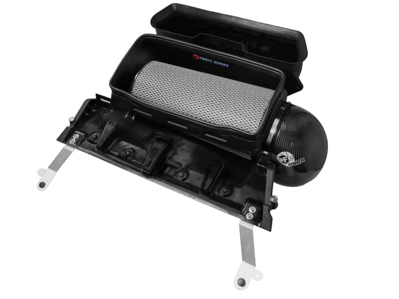 aFe — aFe 21-23 RAM 1500 TRX Track Series Carbon Fiber Cold Air Intake System w/ Pro DRY S
Track Series Intake  - view 1