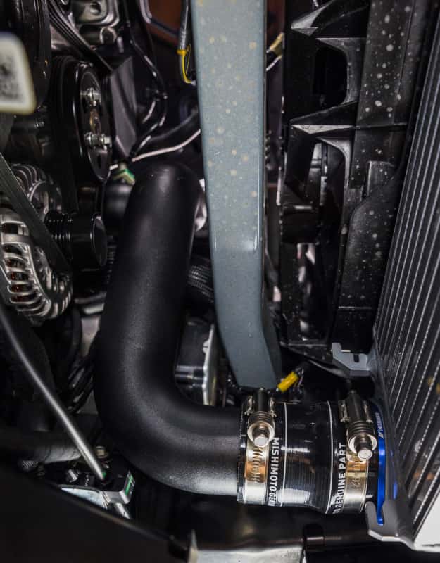 Mishimoto — Mishimoto 21+ Bronco 2.3L Intercooler Pipe Kit Micro Wrinkle Black
Pipe & Boot Kit - view 14