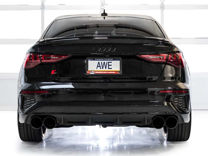 AWE Tuning — AWE 22-24 Audi 8Y S3 Track Edition Exhaust  - Diamond Black Tips
Track Catback - view 2