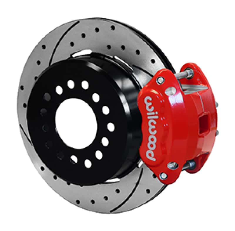 Wilwood — Wilwood Dynapro Low-Profile 11.00in P-Brake Kit Dust Seal 2.36in Offset - Drilled Red
BRAKE KIT - view 2