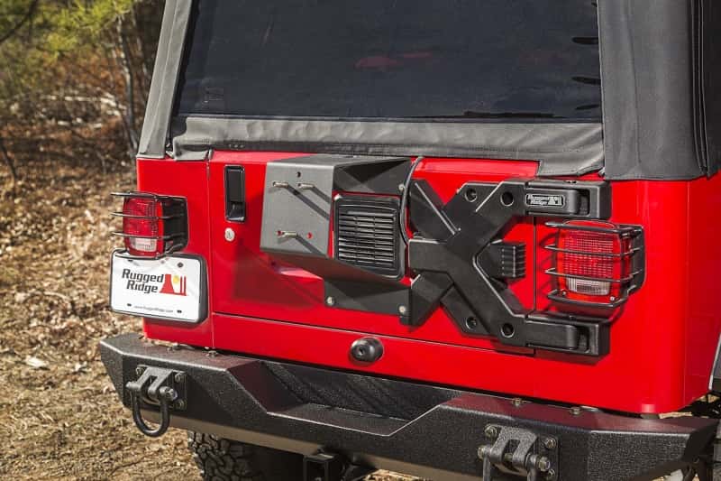 Rugged Ridge — Rugged Ridge Spartacus HD Tire Carrier Whl Mount 87-06 YJ/TJ
SpareTireCrrMnt
OFFROAD_BUMPERS - view 5