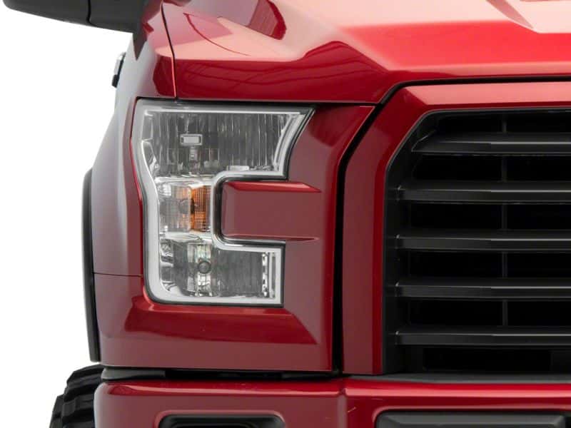 Raxiom — Raxiom 15-17 Ford F-150 Axial OEM Style Rep Headlights- Chrome Housing (Clear Lens)
Headlights - view 8