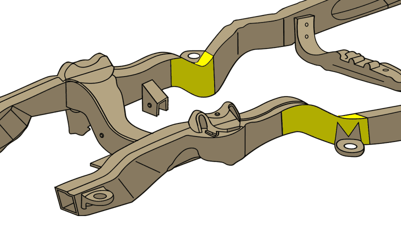 RustBuster — Rustbuster Front Frame Section Left Side - view 2