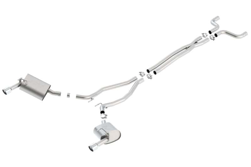 Borla — Borla 14-15 Camaro 3.6L V6 Single Split Rear Exit Touring Catback Exhaust
Cat-Back System
ExhstSysKt - view 4